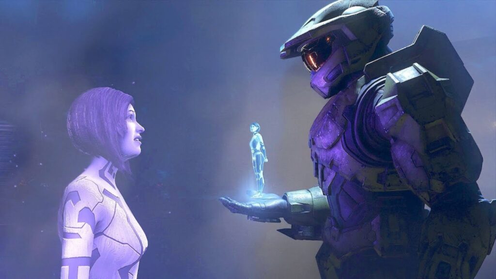 cortana and master chief halo infinite